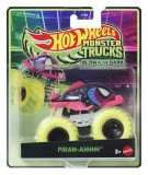 HOT WHEELS MONSTER TRUCK GLOW IN THE DARK MASINUTA PIRAN-AHHHH CU ROTI VERZI SCARA 1 LA 64 SuperHeroes ToysZone
