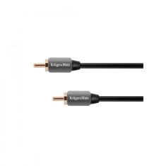Cablu audio RCA 1m Profesional Kruger&amp;Matz