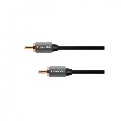 Cablu audio RCA 1m Profesional Kruger&amp;amp;Matz foto