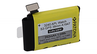 Baterie ceas inteligent Patona Apple Watch Series 3 GPS 38mm A1847 foto