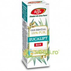 Ulei Esential Eucalipt 100% Pur (R19) Definit Botanic si Biochimic 10ml