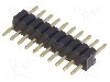 Conector 10 pini, seria {{Serie conector}}, pas pini 1.27mm, CONNFLY - DS1031-01-1*10P8BV31-3A