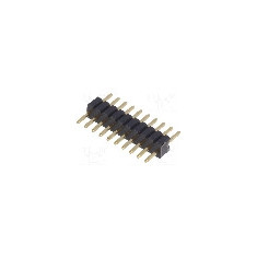 Conector 10 pini, seria {{Serie conector}}, pas pini 1.27mm, CONNFLY - DS1031-01-1*10P8BV31-3A