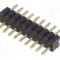 Conector 10 pini, seria {{Serie conector}}, pas pini 1.27mm, CONNFLY - DS1031-01-1*10P8BV31-3A