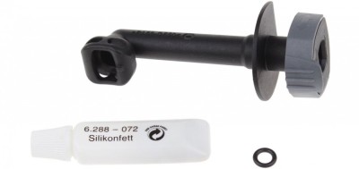 Racord cu clema si garnitura O-ring pentru aparat de spalat cu presiune, KARCHER 4.064-047.0, K2, K3, K4 foto