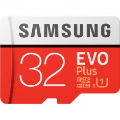 Card de memorie Samsung 32GB Micro-SDXC EVO Plus, Class 10, UHS-I U3 + adaptor SD foto