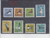 A12 S3 2 - Timbre foarte vechi - Polonia - pasari de balta, Fauna, Stampilat