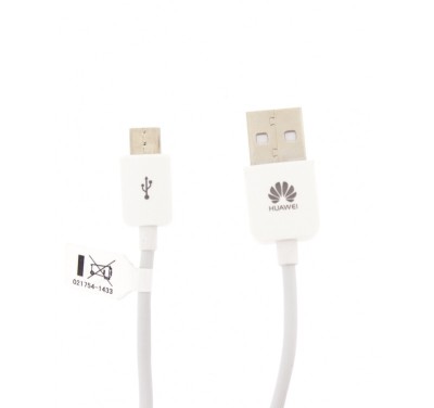 Cablu de date Huawei Micro USB Cable, White foto