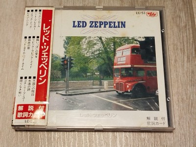 CD &amp;quot;PRESA JAPONEZA &amp;quot; LED ZEPPELIN- LED ZEPPELIN (VG+) foto