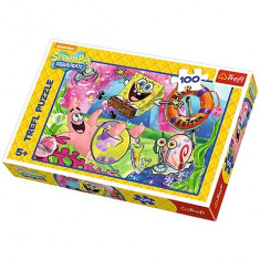 Puzzle SpongeBob 100 piese foto