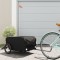 vidaXL Remorca pentru biciclete, negru, 45 kg, fier