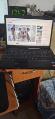 LEPTOP SONY VAIO PROCESOR i3-M350/2,27GHz RAM 4GB /SSD KINGMAX 120 GB ( NOU NOUT ) TINE SI BATERIA , ARE WIN 10 INSTALAT RECENT .