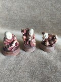Figurine asiatice, 3 buc