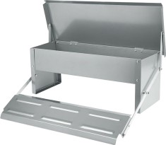 Hranitor automat pentru gaini Strend Pro, cu pedala, 5 kg, otel zincat