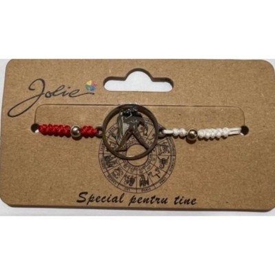 Martisor bratara zodiac, jolie, 5x9 cm, varsator foto