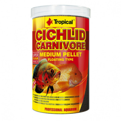 TROPICAL Cichlid Carnivore Medium Pellet 500ml/180g foto