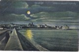 Constanta. Vederea orasului depe dig (circulata 1930)