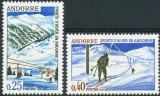 Andorra (Fr) 1966 - Sporturi de iarna, serie neuzata