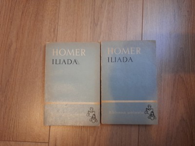 Homer - Iliada 2 vol. -1965 foto