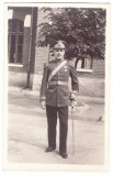 4274 - TURNU MAGURELE, Teleorman, ofiter - old postcard real Photo - unused 1933, Romania 1900 - 1950, Sepia, Militar