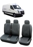 Cumpara ieftin Huse scaune din piele si textil VW Crafter 3 locuri 2+1 (2005 - 2019)