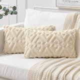 Cumpara ieftin Set 2 Bucati Fata De Perna, 40 X 60 Cm, Bej - CN
