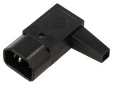 Conector alimentare AC tată 10A 250VAC