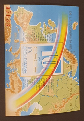 LP 1060 - 10 ani, Conferinta pentru Securitate si Cooperare in Europa - 1982. foto