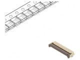 Conector FFC/FPC Orizontal 30 PIN Inferior ZIF