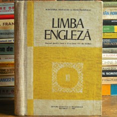 Limba Engleză, Manual pentru clasa a XI-a - 1989 foto