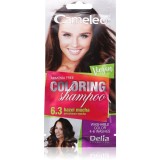 Delia Cosmetics Cameleo Coloring Shampoo șampon nuanțator pentru păr culoare 6.3 Hazel Mocha 40 ml