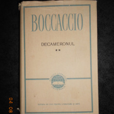 GIOVANNI BOCCACCIO - DECAMERONUL volumul 2 (1957, editie cartonata)
