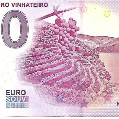 !!! 0 EURO SOUVENIR - PORTUGALIA , VIILE DIN ALTO DOURO - 2018.1 - UNC