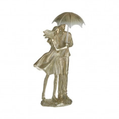 Figurina rasina Couple under Umbrella 28 cm foto