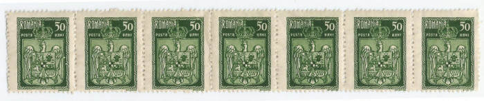 *Romania, LP 73c/1922, Incoronarea regelui Ferdinand laAlba Iulia, straif 7, MNH