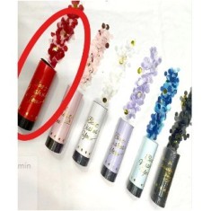 Tun de Confetti, Cyrax, Best Wishes 11 x 4 cm, Model Buline din Hartie si Folie, Rosu