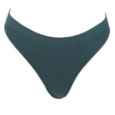 Chiloti String Seamless Ribbed, Petrol, pentru Femei, CMCLASS