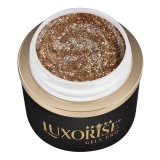 Cumpara ieftin Gel Design 3D LUXORISE - Royal Glitz, Desert Gold 5ml