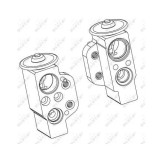 Supapa expansiune clima Audi A1; Seat Cordoba, Ibiza 2, Ibiza 4, Ibiza 5, Toledo 4; Skoda Fabia 2 5J, Fabia 1, Rapid, Roomster; Vw Fox, Polo, Polo