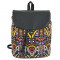 Ghiozdan tip rucsac Pigna Oxigen vintage tribal disco FYRS76229