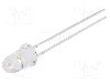 Dioda LED, 5mm, galbena, 14400mcd, 14mA, 5...20V, OPTOSUPPLY - OSY5PA5201A-CRLED14
