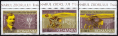 ROMANIA 2006 CENTENARUL TRAIAN VUIA Serie 3 val LP.1712 MNH** foto