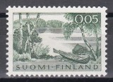 Finlanda 1961 - Peisaj, MNH, Nestampilat