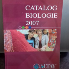 CATALOG BIOLOGIE 2007