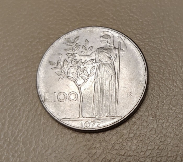 Italia - 100 lire (1977) monedă s063