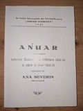 Anuarul Școalei Normale de &Icirc;nvățătoare Mihail Sturdza din Iași Ana Severin
