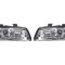 Set faruri tuning Audi A4 (B6) 11.2000-11.2004 BestAutoVest stanga-dreapta daytime running light transparent-silver