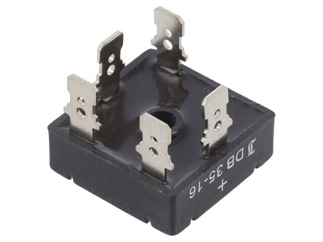 Punte Redresoare Trifazată 1,6kV 35A THT