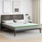 vidaXL Păturile pentru saltea Alb și Verde 200 x 200 cm 4106153