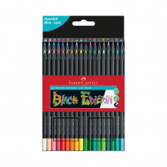 Creioane colorate 36 culori triunghiulare, Black Edition, Faber Castell FC116436
